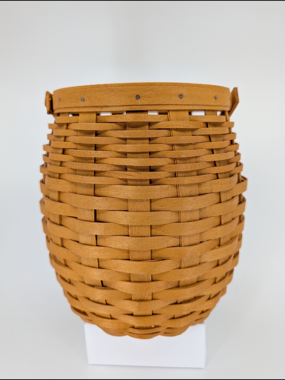 Longaberger October Fields Basket/Candy Corn Liner/Jack-o'-lantern Lid/Protector - Picture 5 of 9